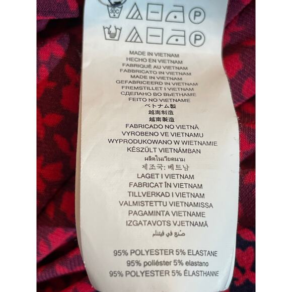 Michael Kors Pink and Navy patterned sleeveless shift dress M - Picture 5 of 8